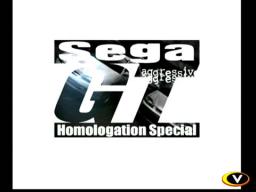 Sega GT: Homologation Special Title Screen
